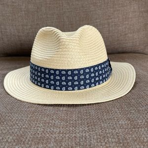 PACKABLE PANAMA HAT WITH BANDANNA BAND